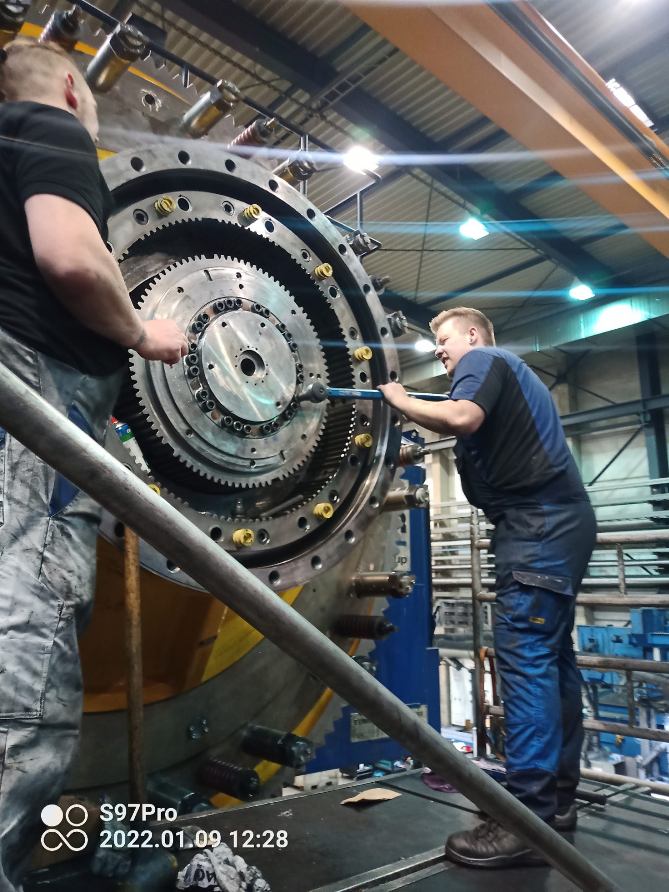 Reparatur Kupplungswelle