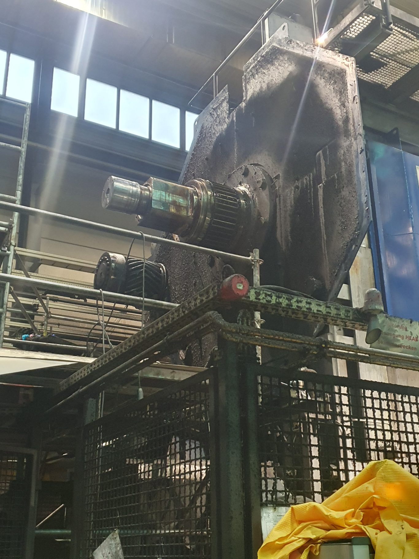 Reparatur Kupplungswelle