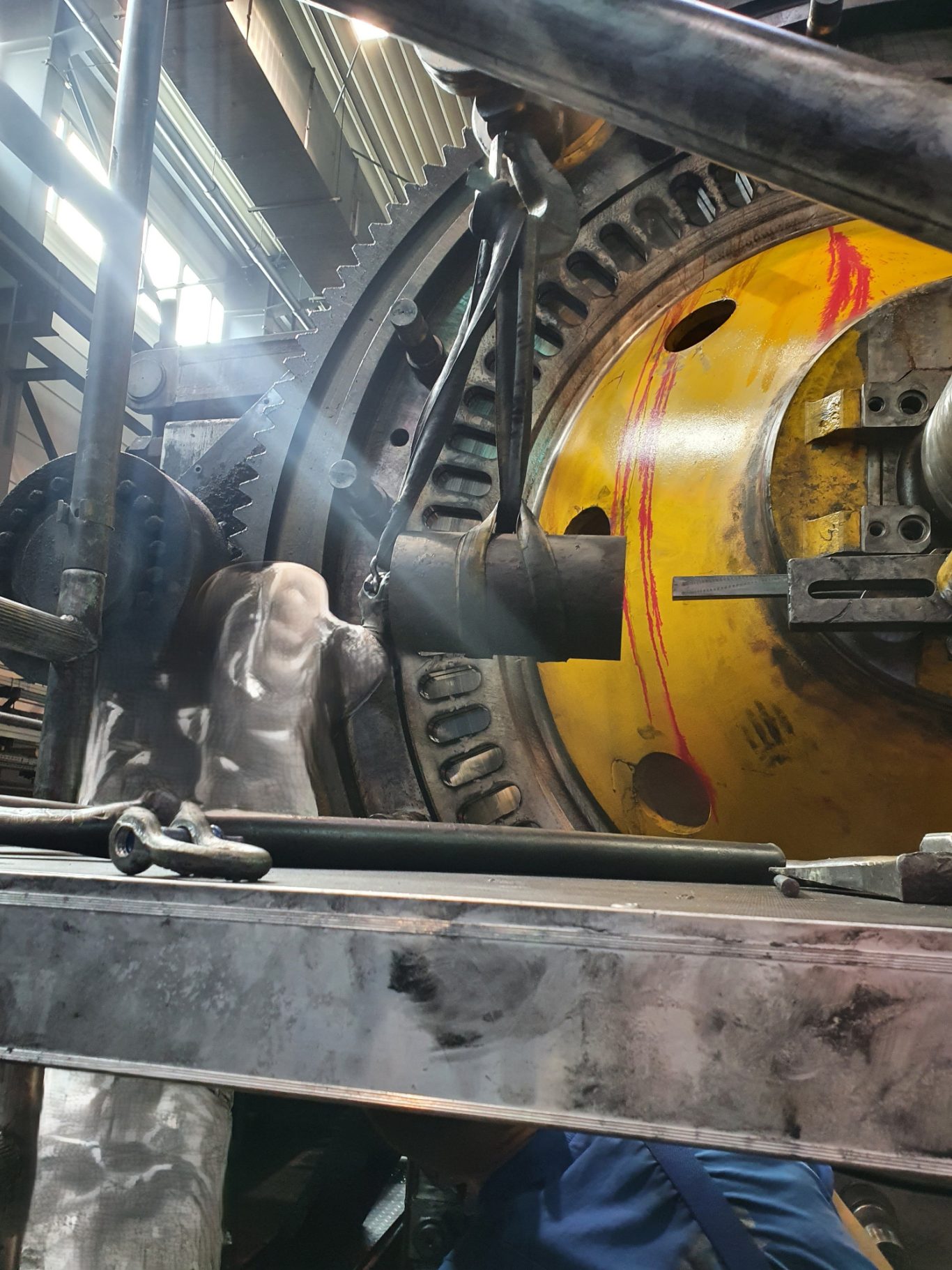 Reparatur Kupplungswelle